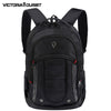 VICTORIATOURIST 15.6 inch laptop backpack men travel/business back pack waterproof nylon backpack euro style v6060 black - besttravelaccessories