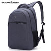 VICTORIATOURIST 15.6 inch laptop backpack men/ leisure men backpacks/computer back pack for men/ V9003 gray - besttravelaccessories