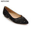 New flat shoes women 2017 new spring shoes casual and comfortable flat shoes rhinestone rest shoes - besttravelaccessories