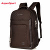AspenSport 2018 New Men's Backpack for Laptop Waterproof Fashion Unisex Business Backpack Women Notebook Bag Student Backpack - besttravelaccessories